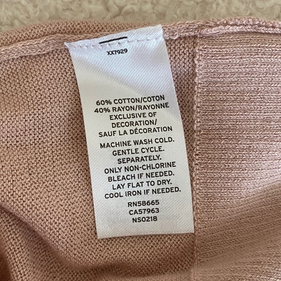 14th & Union Rose Collared Sweater Blouse - Picture 6 of 6